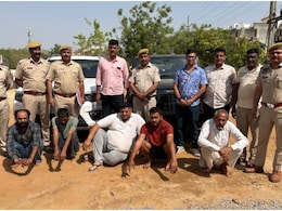 Rajasthan: रेंट पर गाड़ी लेकर बेचने वाले गैंग का पर्दाफाश, जयपुर पुलिस ने 5 को पकड़ा; जेल से मिलती थी कमांड Rajasthan: रेंट पर गाड़ी लेकर बेचने वाले गैंग का पर्दाफाश, जयपुर पुलिस ने 5 को पकड़ा; जेल से मिलती थी कमांड