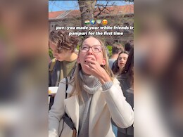 Watch: Students In Budapest Try Pani Puri For First Time. Their Reactions Are Pure Gold