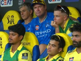 Chennai Super Kings Youngster Caught Sleeping In Dugout During IPL 2025 Run Chase - Pic Goes Viral