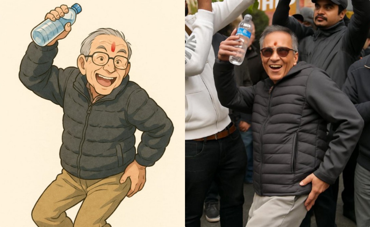 लंदन में पाक को पानी की बोतल से 'पानी-पानी' करने वाला भारतीय वायरल, BJP ने लिखा- हीरो हैं ये