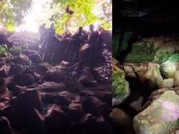 Naxal : नक्षलवाद्यांची गुहा सापडली...मोठं मैदान, खुणाही सापडल्या; छत्तीसगडमधील सर्वात मोठ्या ऑपरेशनला मोठं यश  Naxal : नक्षलवाद्यांची गुहा सापडली...मोठं मैदान, खुणाही सापडल्या; छत्तीसगडमधील सर्वात मोठ्या ऑपरेशनला मोठं यश