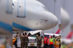 Tempo Traveller Hits Parked IndiGo Plane At Bengaluru Airport, One Injured Tempo Traveller Hits Parked IndiGo Plane At Bengaluru Airport, One Injured