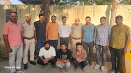 झालावाड़: &nbsp;सरेआम गोली मारकर हत्या कर फरार होने वाले 3 आरोपी गिरफ्तार, मुख्य आरोपी के घर पर चला बुलडोजर