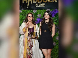 Dimple Kapadia's Granddaughter Naomika Saran Makes A Rare Appearance At A Party