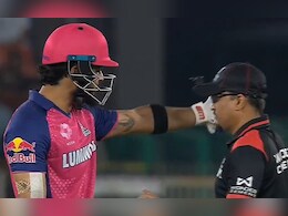 Watch: Riyan Parag Loses Cool, Argues With On-Field Umpire Over Controversial Dismissal