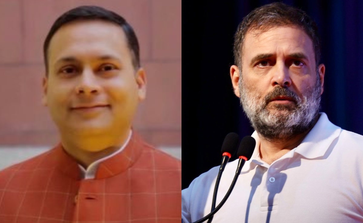 राहुल गांधी तिरंगे के खलनायक हैं... कांग्रेस के पोस्टर को लेकर अमित मालवीय ने राहुल गांधी पर साधा निशाना