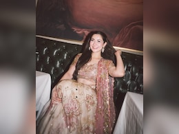 Hania Aamir Looks Like A Spring Dream In A Shimmery Pastel Lehenga Hania Aamir Looks Like A Spring Dream In A Shimmery Pastel Lehenga
