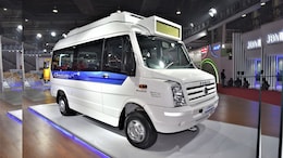 Force Traveller To Soon Go Electric; E-Traveller Spied On Test: Pics