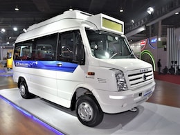 Force Traveller To Soon Go Electric; E-Traveller Spied On Test: Pics