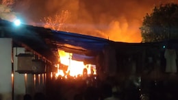 Major Fire At Popular Delhi Market Dilli Haat, No Casualties