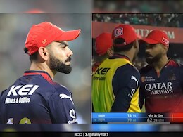 IPL 2025 : विराट कोहली RCB च्या कॅप्टनवरच नाराज? मॅच दरम्यान कोचशी झालेली चर्चा Viral