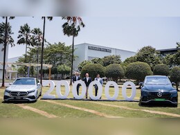 Mercedes-Benz Rolls Out Its 200,000th Made-In-India Car From Chakan Plant