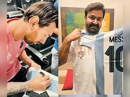 Mohanlal Receives A Signed Jersey From Football Legend Lionel Messi: "Unforgettable Gift"