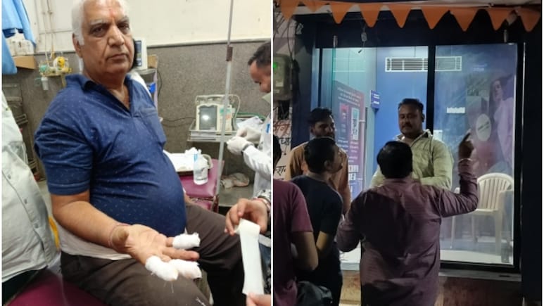 Rajasthan: SBI के ATM से पैसे निकालने गए बुजुर्ग को लगा जोरदार करंट, उंगलियों में आए 4 टांके