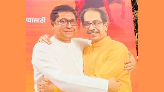 Parle pancham Banner on raj and uddhav Thackeray mns shivsena political news