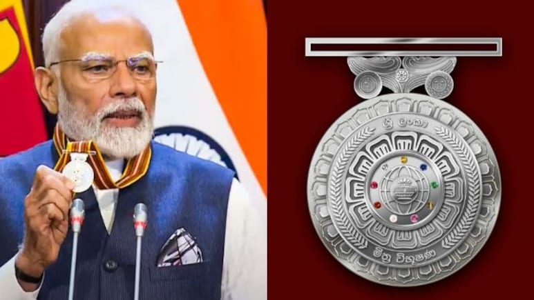 "Matter Of Pride": PM Modi Gets Sri Lanka's Highest Civilian Award