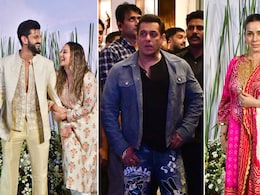At Salman Khan's Eid Bash: Sonakshi-Zaheer, Neelam And Others. See Pics