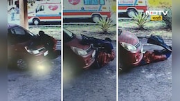 Accident news: पतीसाठी 73 वर्षीय महिला रुग्णालयात गेली, ती परतलीच नाही, अंगावर काटा आणणारा व्हिडीओ