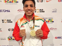 Hitesh Becomes First Indian Boxer To Win Gold In World Boxing Cup, India Finish With Six Medals