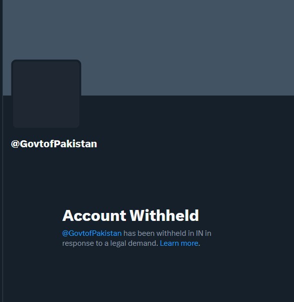 Pakistan Government's X Account Suspended In India Over Pahalgam Attack