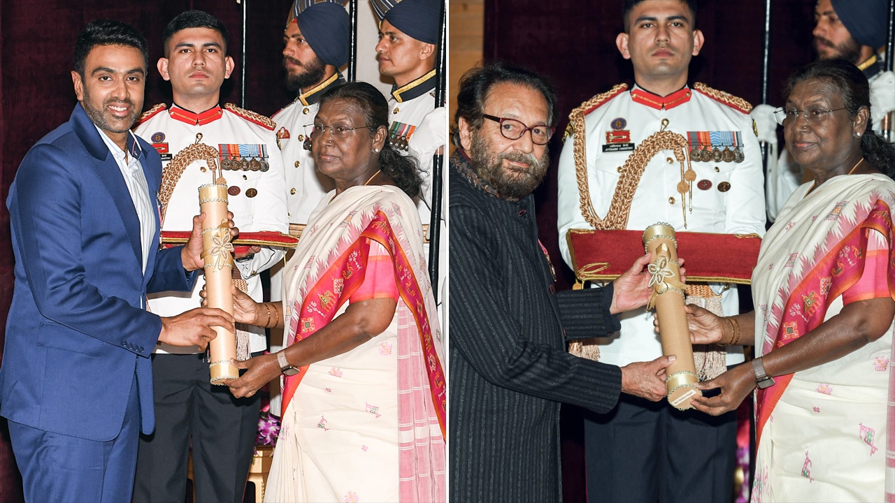 President Presents Padma Awards, Pankaj Udhas, Shekhar Kapur, Ravichandran Ashwin Among Recipients