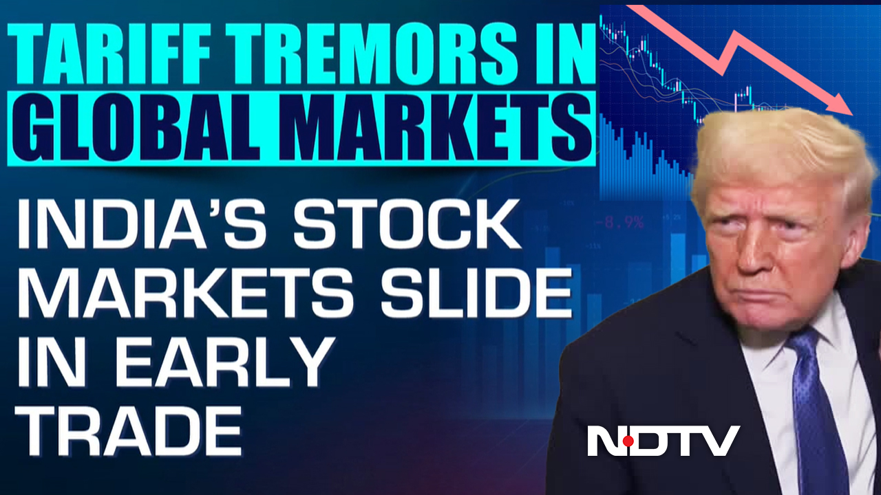 Tariff Tremors In Global Markets, Sensex Slides Over 3,000 Points