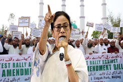 "No Divide-And-Rule In West Bengal": Mamata Banerjee Challenges Waqf Act "No Divide-And-Rule In West Bengal": Mamata Banerjee Challenges Waqf Act