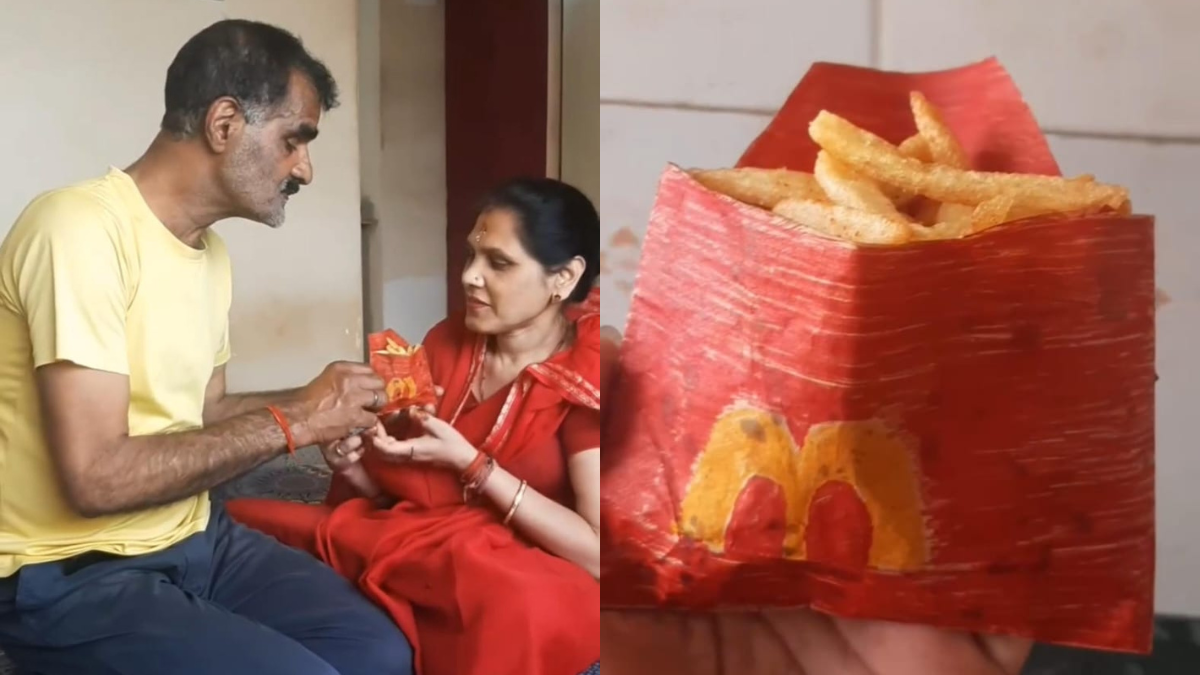 Watch: Husband Makes McDonald's-Style Fries From Scratch For Wife, Internet Applauds