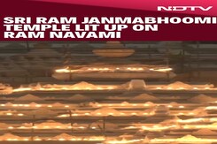 Shri Ram Janmabhoomi Temple Adorned With Lights On Ram Navami Shri Ram Janmabhoomi Temple Adorned With Lights On Ram Navami