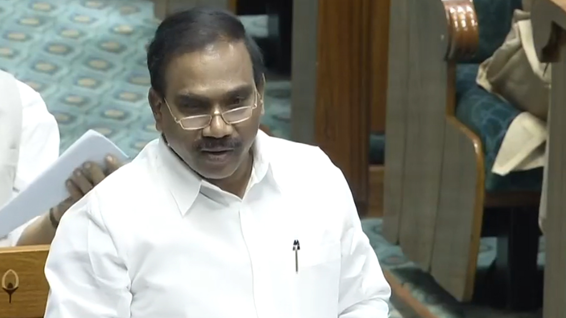"Religion Different, Politics Different": DMK's A Raja In Lok Sabha