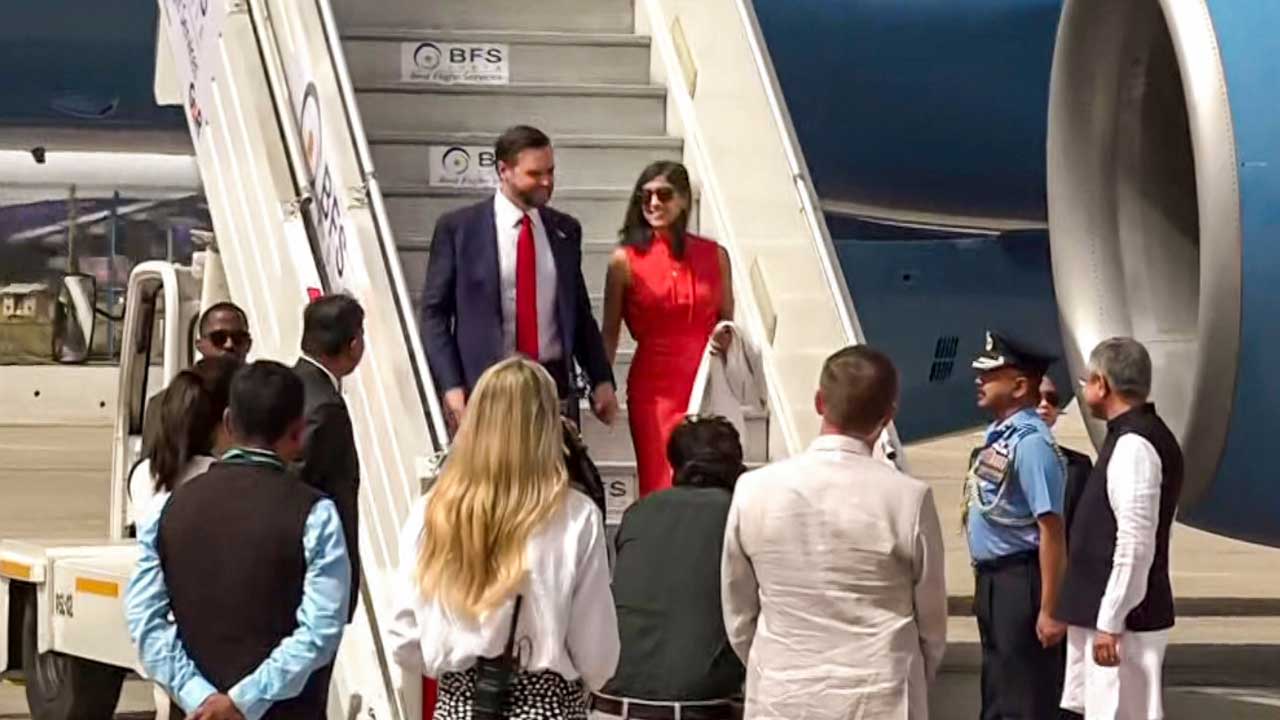 US Vice President JD Vance In India For 4-Day Visit, Will Meet PM Modi