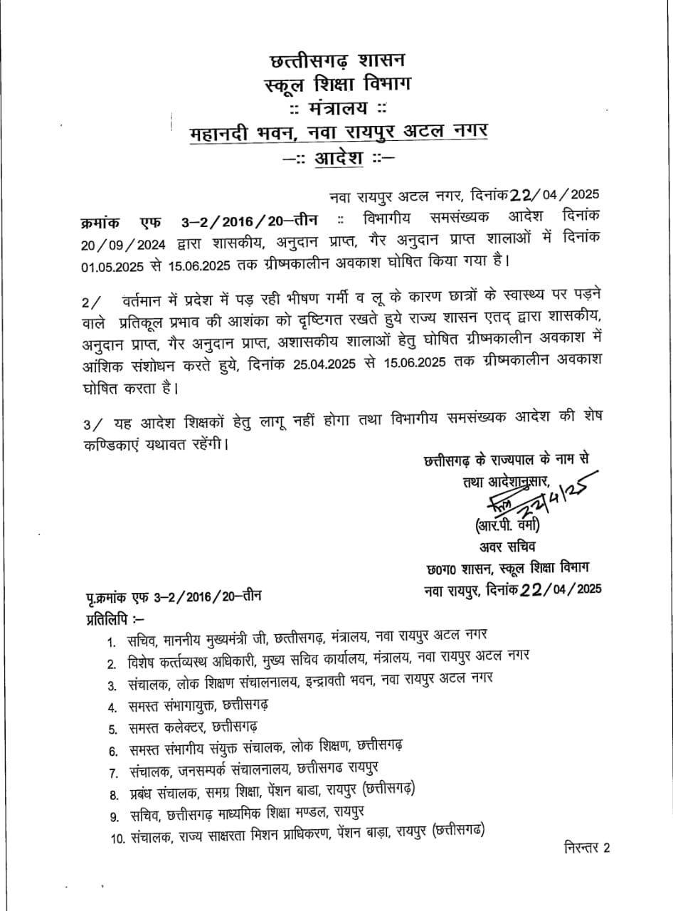 प्रसासन की ओर से जारी आदेश. प्रसासन की ओर से जारी आदेश.