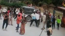 On Camera, Bihar Villagers Attack Cops Who Went To Arrest Drunk Men