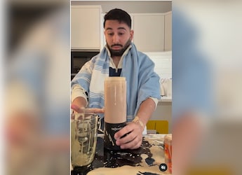How Orry Makes His Fluffy Iced Coffee With A  How Orry Makes His Fluffy Iced Coffee With A