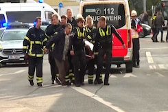 Woman Arrested After 17 Injured In Stabbing At Hamburg Station In Germany Woman Arrested After 17 Injured In Stabbing At Hamburg Station In Germany