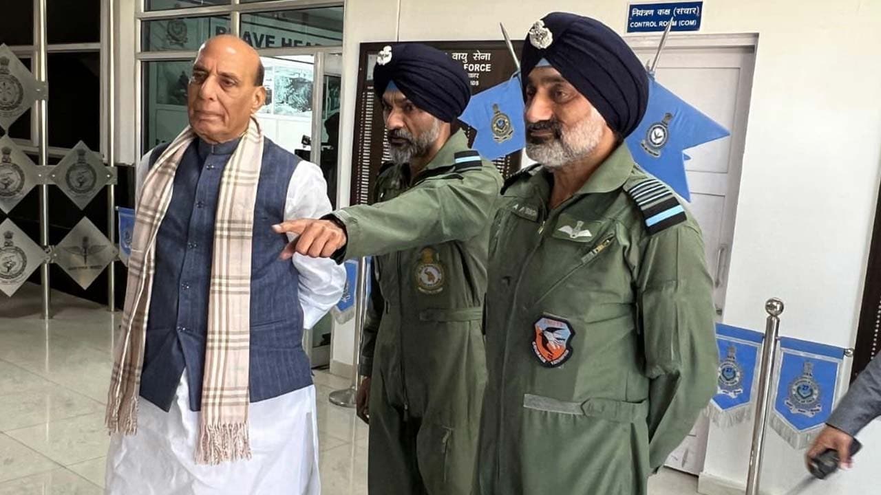 Pak Bowed To The Power Of Brahmos, Says Rajnath Singh At Bhuj Airbase