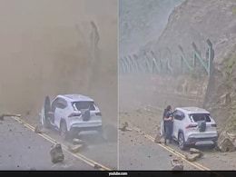 Driver Survives Massive Rockslide In Taiwan - See The Jaw-Dropping Video Driver Survives Massive Rockslide In Taiwan - See The Jaw-Dropping Video