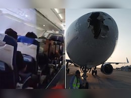 Video: Passengers Scream As IndiGo Flight Hit By Turbulence, Aircraft Damaged Video: Passengers Scream As IndiGo Flight Hit By Turbulence, Aircraft Damaged