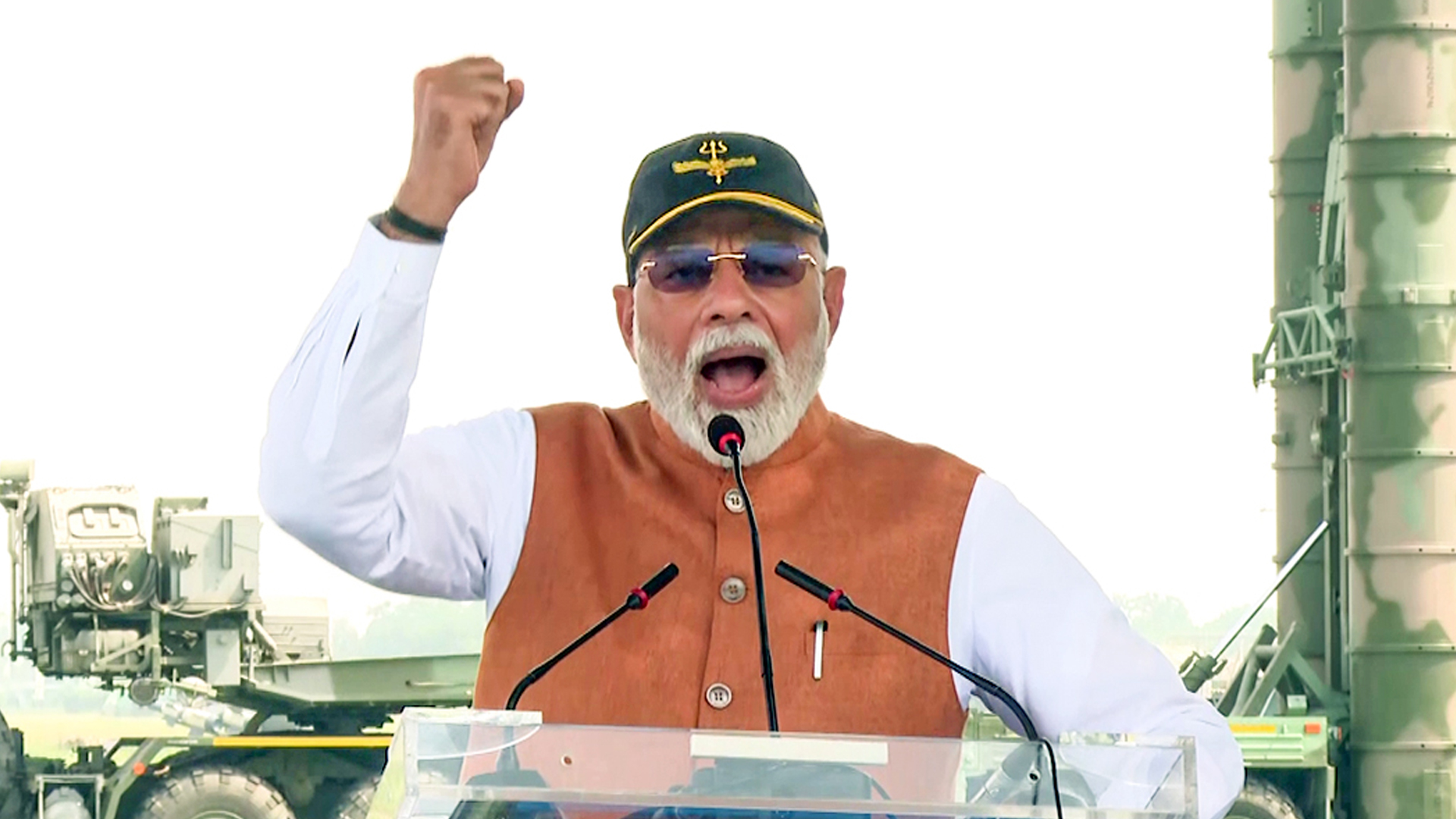 "Our 'Lakshman Rekha' For Pakistan Is Clear": PM Modi At Adampur Airbase