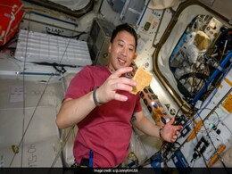 NASA Astronaut Makes "Ranger Burger" In Space: "Miss Cooking For My Family, But..." NASA Astronaut Makes "Ranger Burger" In Space: "Miss Cooking For My Family, But..."