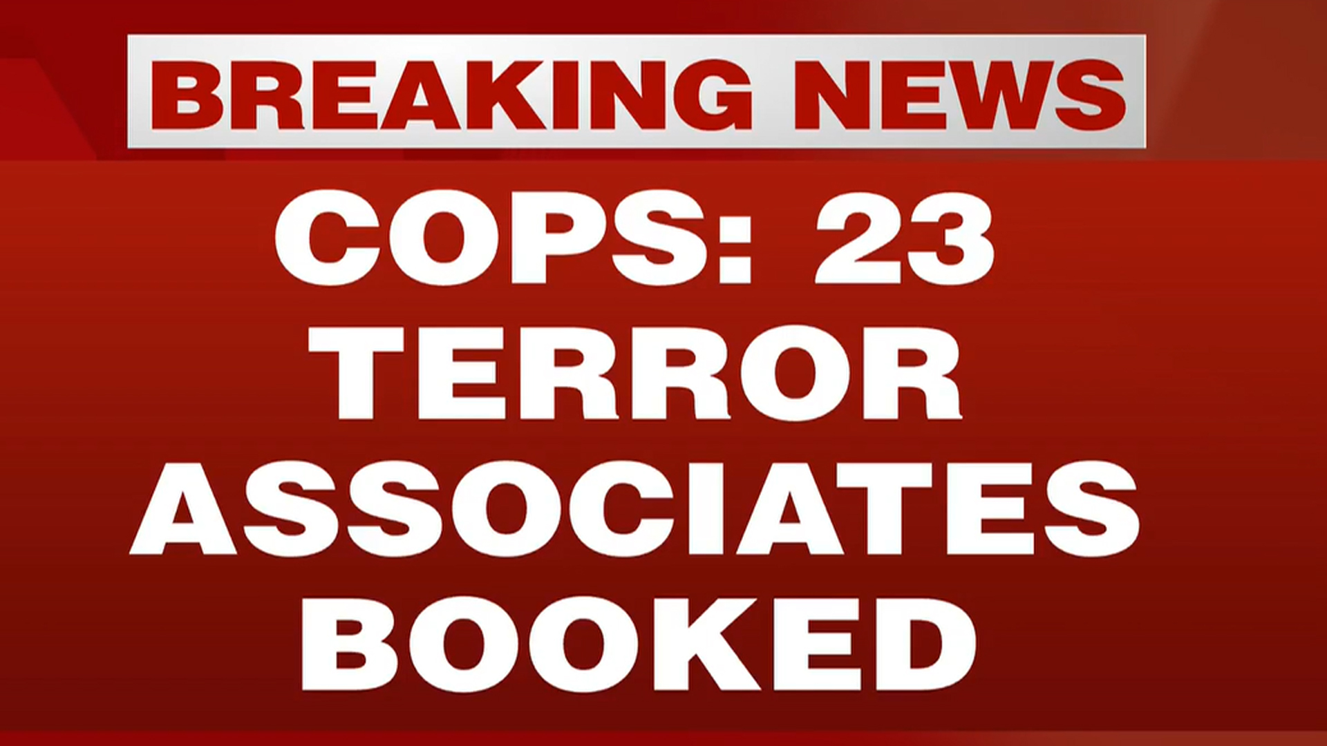 In Anti-Terror Huge Crackdown, 23 Charged Under Stringent Law In J&K
