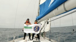 3 Cyclones, 50 Knot Winds: INSV Tarini's 8-Month Sea Voyage Ends Today