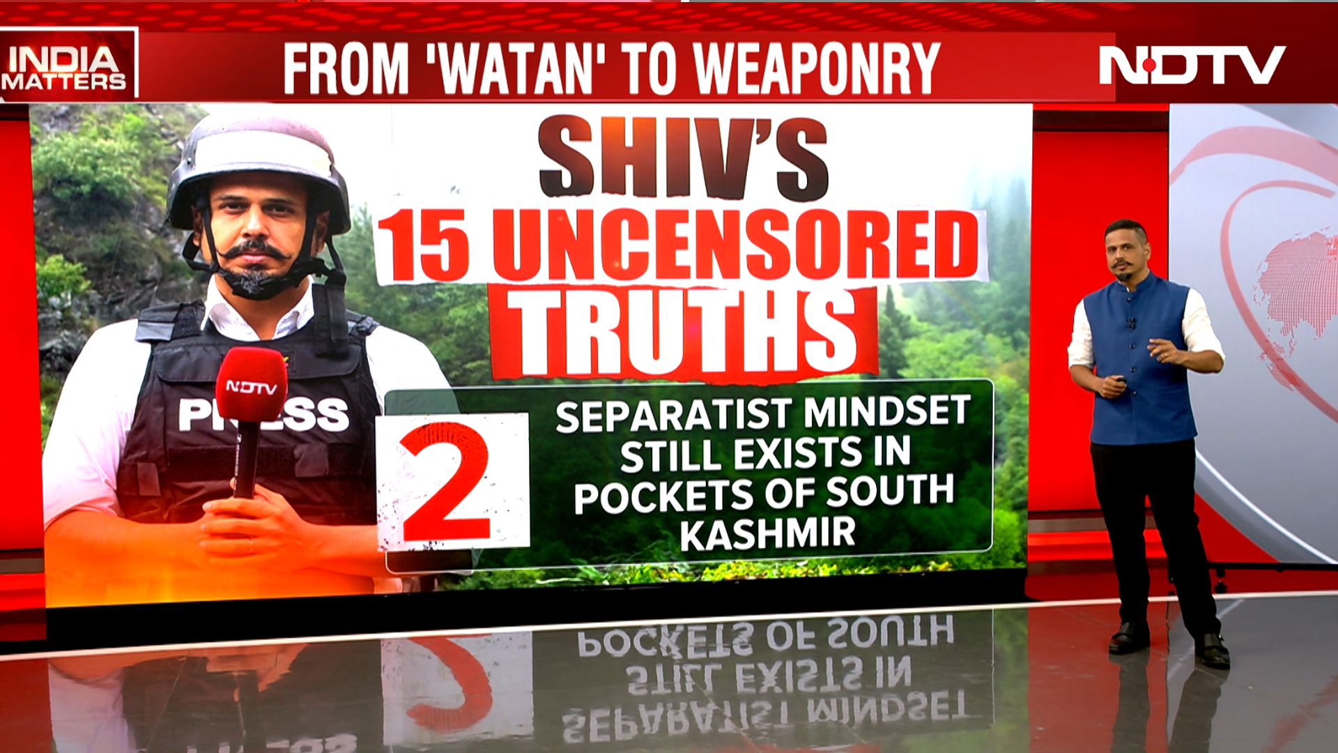 Shiv Aroor's  15 Uncensored Truth Of J&K