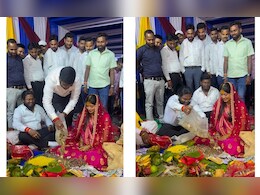 लगन में देवर ने भाभी पर कर दी सिक्कों की बरसात, पैर छूकर लिया आशीर्वाद, लोग बोले- बहन तुम्हारी किस्मत अच्छी है