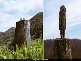 Melania Trump's Statue Sawed Off At Ankles, Stolen In Her Hometown Slovenia Melania Trump's Statue Sawed Off At Ankles, Stolen In Her Hometown Slovenia