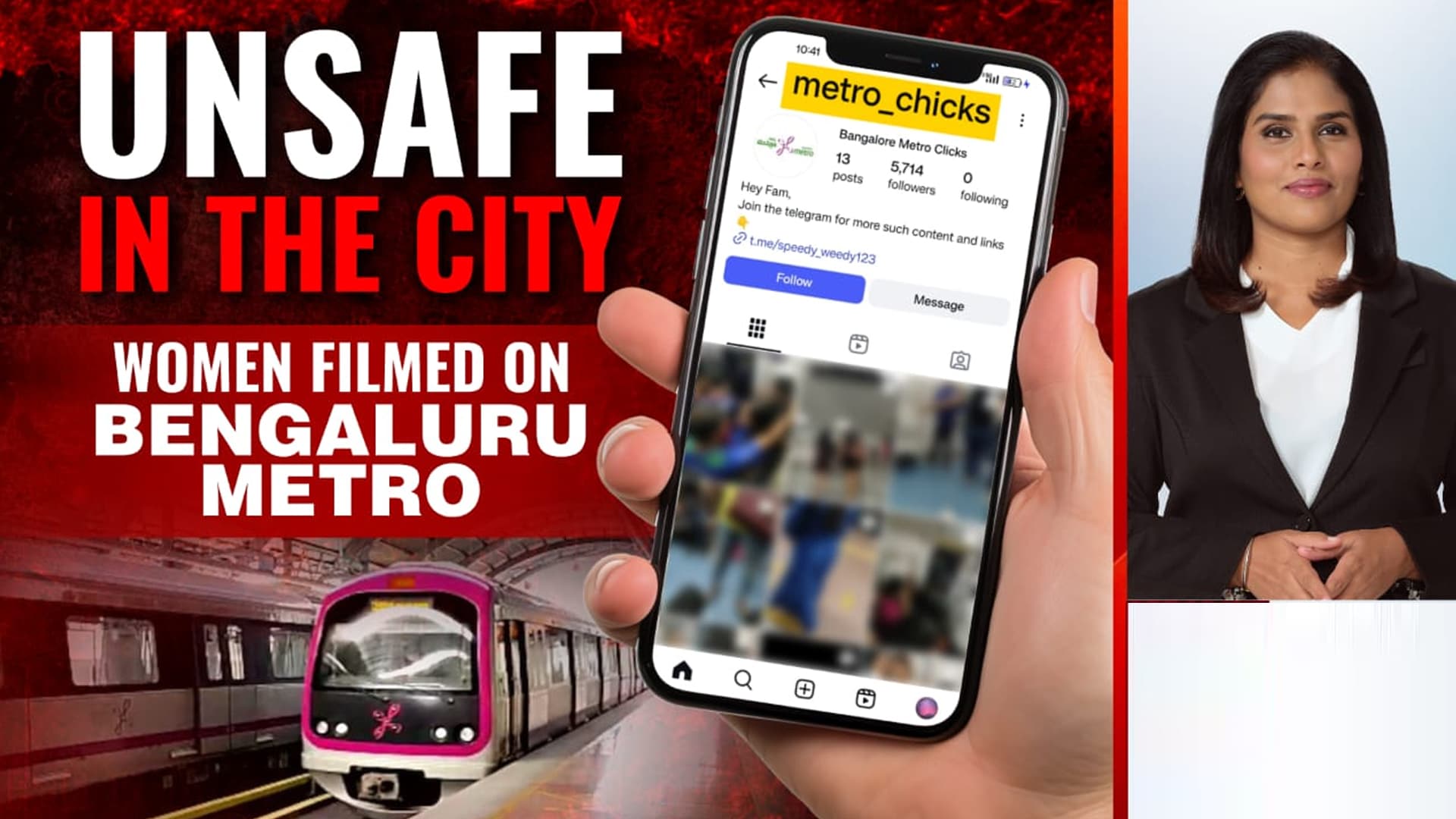 Unsafe In The City: Women Filmed On Bengaluru Metro