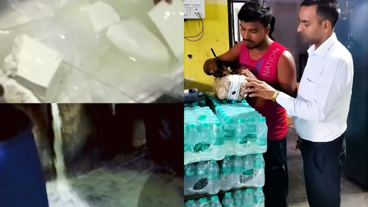 Uttar Pradesh Food Safety Team Busts 2,500 Kg Fake Paneer And 13,076 Litres Fake Bottled Water