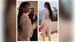 Cannes Film Festival: Jacqueliene Fernandez Makes A Lasting Impression In A White Chic Pantsuit