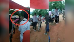 खुलेआम गुंडागर्दी, खाकी की धौंस का Video वायरल;&nbsp;आदिवासी ग्रामीण की&nbsp;लात घुसों से की पिटाई