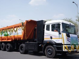 अदाणी समुहाकडून भारतातले पहिले Hydrogen Powered ट्रक खाण वाहतुकीसाठी रवाना